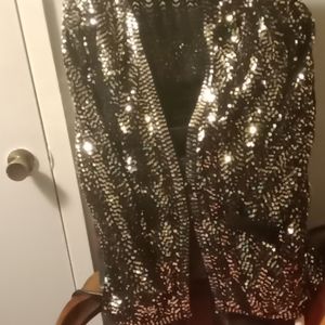 Tailor made sequin formal jacket size 8